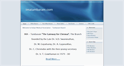 Desktop Screenshot of imatambaram.com